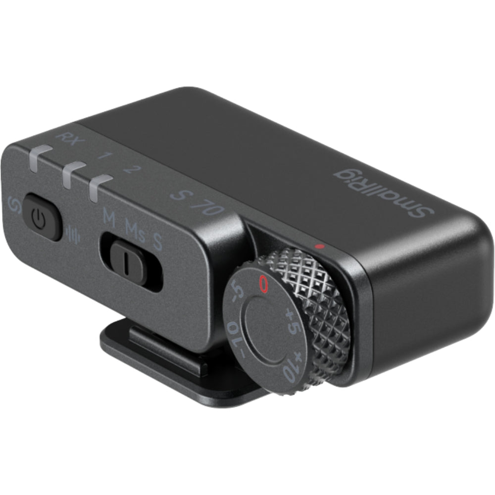 SmallRig S70 Wireless Microphone (2TX + 2RX + Charging Case)