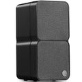 Cambridge Audio MSX 20 bookshelf speakers with sleek black finish and modern design, showcasing front view and speaker grille.