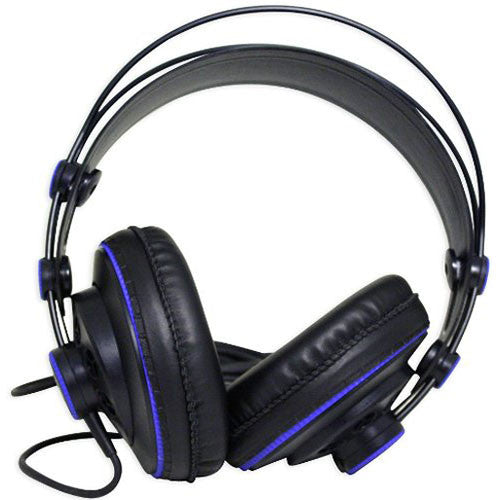 Presonus HD7 studio headphones with over-ear design, black color, and padded ear cups for professional audio monitoring.