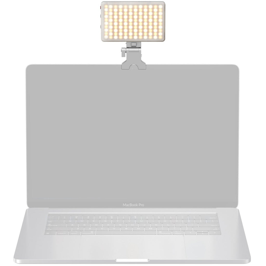 SmallRig M3 attachable mobile phone bi-color LED video light with clip, compact and adjustable for improved lighting.