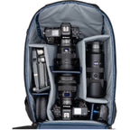 Think Tank DarkLight video equipment bag with padded compartments and durable black design, ideal for camera gear storage.