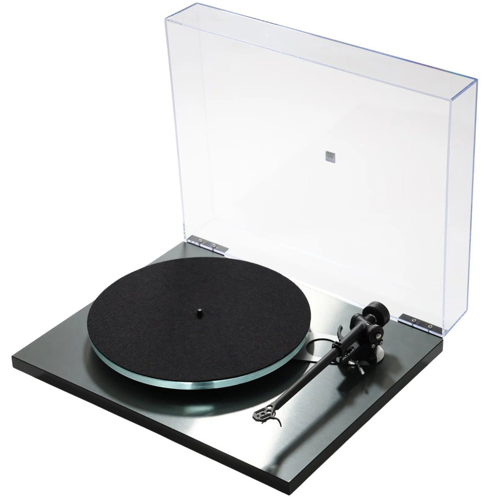 Rega Planar 3 Eco Special turntable with wooden plinth, tonearm, and platter, showcasing its sleek design and high-quality build.