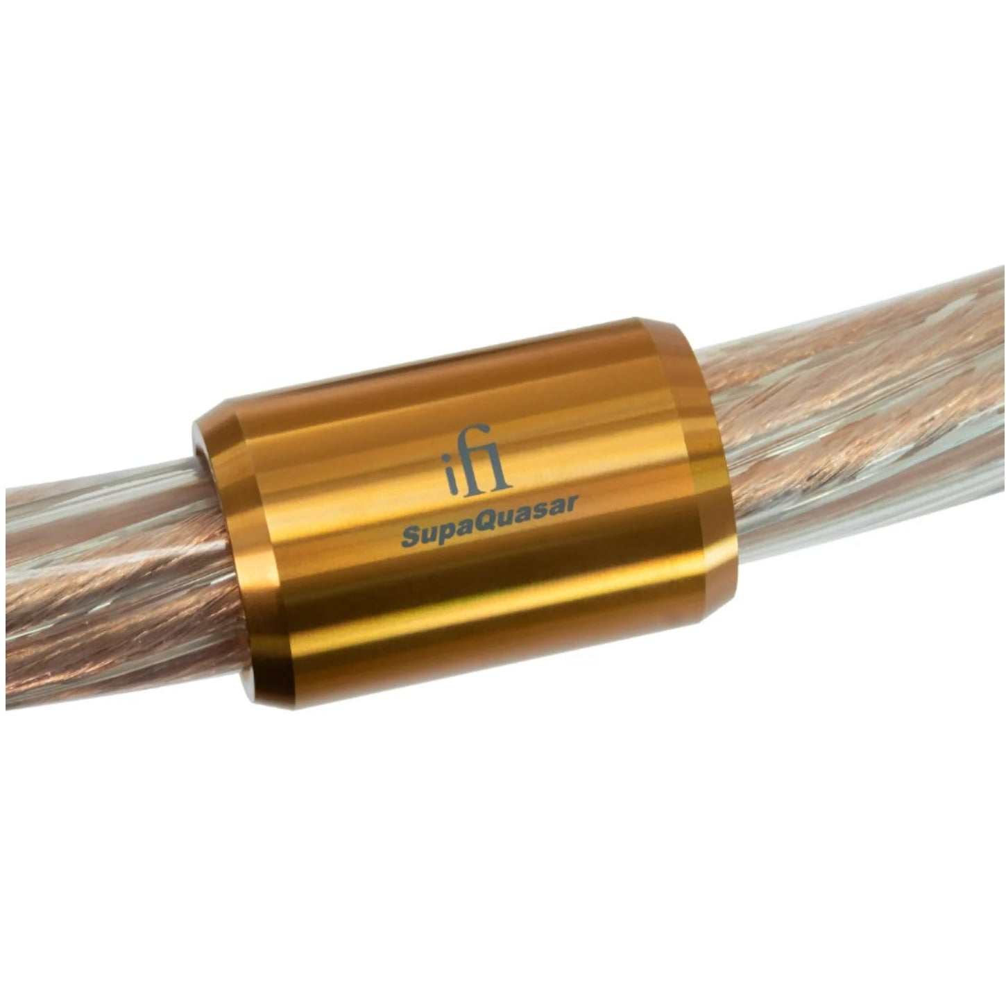 SilentPower SupaQuasar 1.8m cable featuring durable connectors and a sleek design for reliable performance.