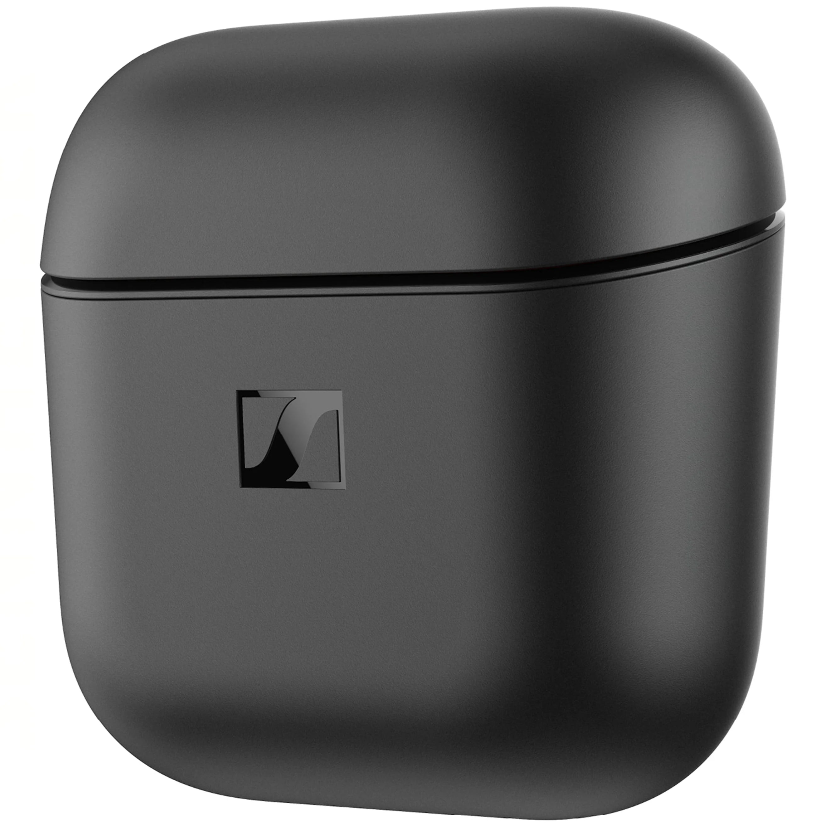 Black Sennheiser Accentum Open wireless in-ear headphones with sleek design and ear tips visible in the image.