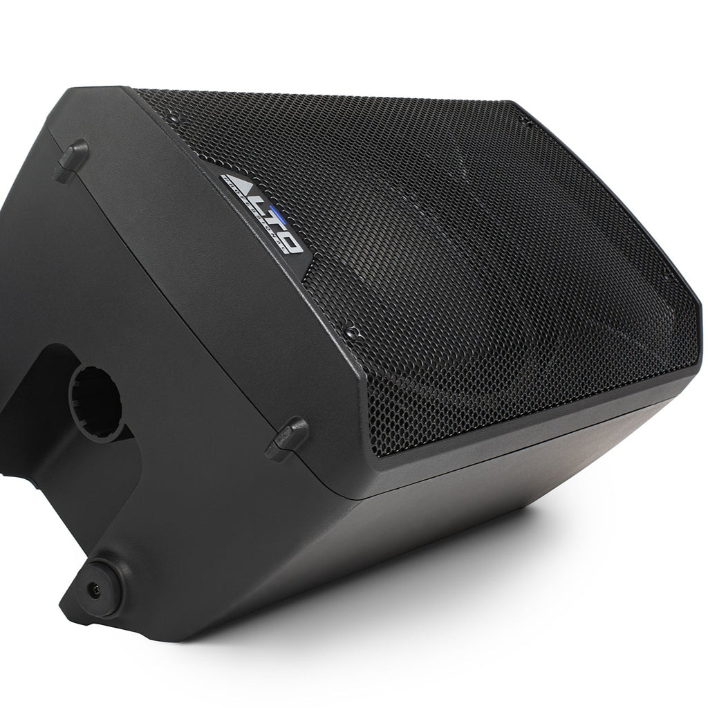 Alto Professional TX408 PA speaker with sleek black design and control panel, part of the TX Series for professional audio.