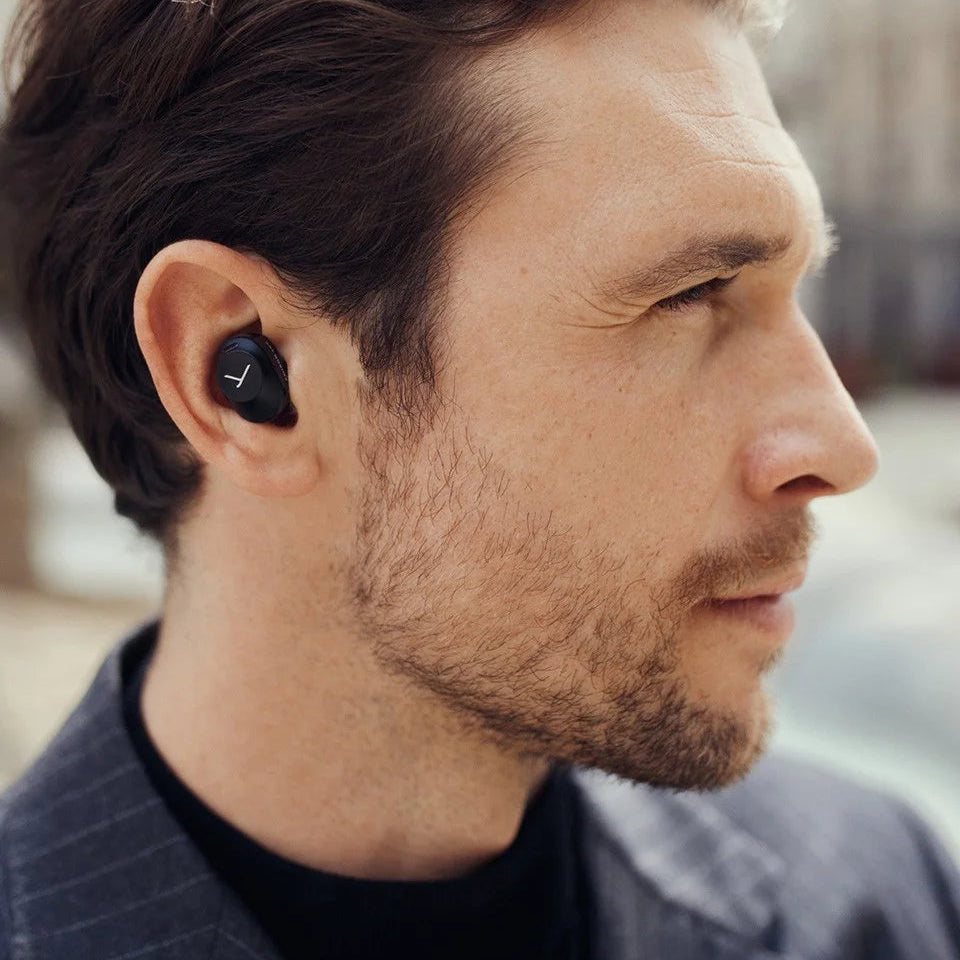 Beyerdynamic Amiron 300 wireless in-ear headphones with comfortable design and sleek black finish.