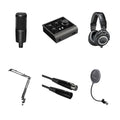 Audio-Technica AT 2020 Producer Kit with condenser microphone and accessories for home recording and studio use.
