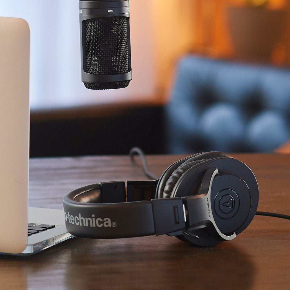 オーディオテクニカ ATH-M20x ブラック Audio-Technica ATH-M20X Professional Monitor Wired Headphones