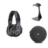 Audio-Technica ATH-M40x headphone starter kit with headphones and accessories in a bundle.