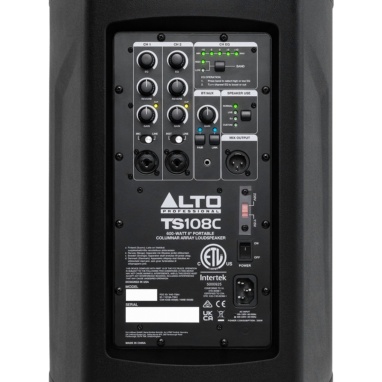 Alto Professional TS108C
