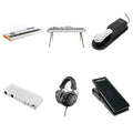 Arturia KeyLab 88 MK3 Producer Kit featuring a professional MIDI keyboard and bundle accessories for music production.