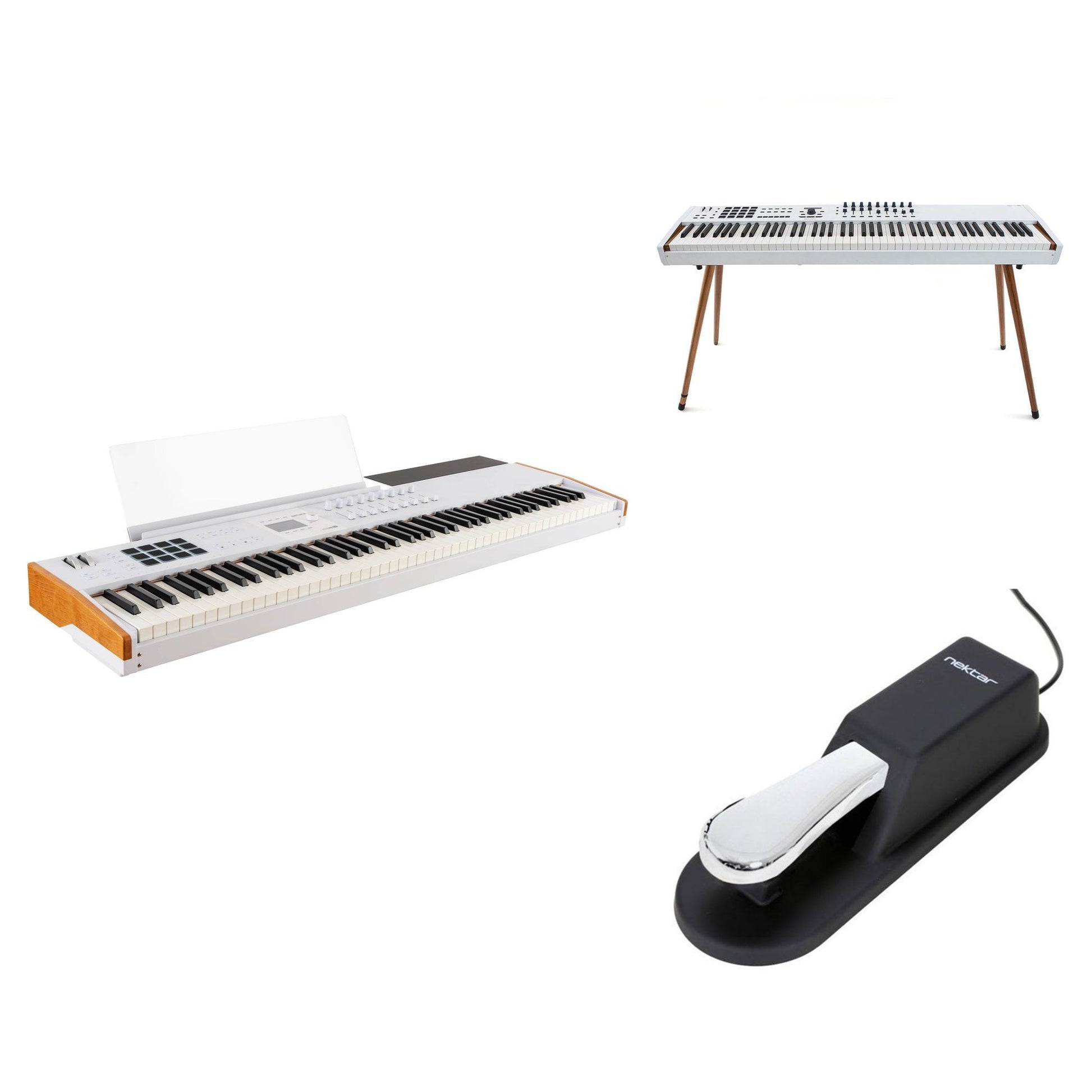 arturia keylab 88 sustain pedal Arturia KeyLab 88 MK3 Stage Ready Set
