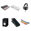 Arturia MicroFreak Sound Lab Kit including keyboard bundle with synthesizer and sound accessories, perfect for music creation and experimentation.