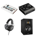 Arturia MiniLab 3 Studio Bundle with MIDI keyboard controller, software, and accessories for music production and studio setup