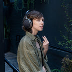 Audeze LCD-S20 studio headphones with large ear cups and headband, designed for professional audio mixing and monitoring.