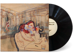 Black vinyl LP of Armand Hammer & The Alchemist's Mercy album, featuring hip-hop and rap artwork, released by Backwoodz Studioz.