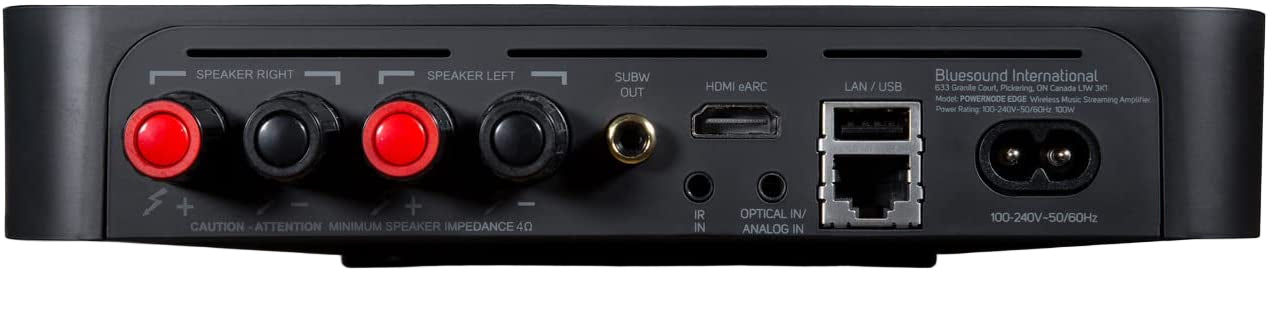 Bluesound Powernode Edge | High-Res Streaming Amplifier | Soundium