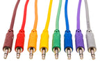 Hosa CMM-800 3.5mm TS Unbalanced Patch Cables cable, front view