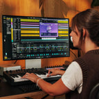 Steinberg Cubase Artist 15 DAW software box with logo and artwork, designed for music production and digital audio editing.