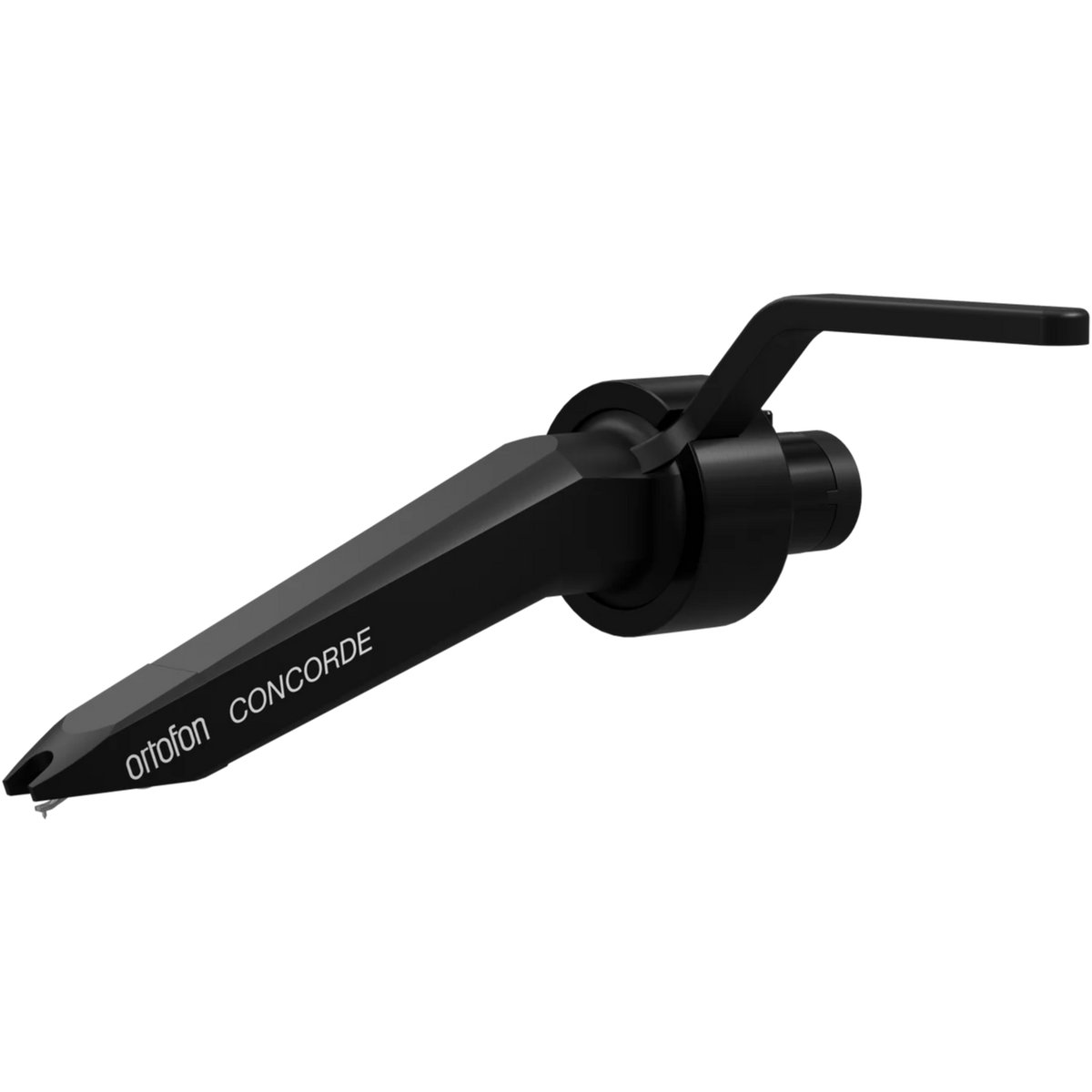 Ortofon Concorde 5S turntable cartridge with sleek design and angled stylus for precise audio playback on vinyl records.