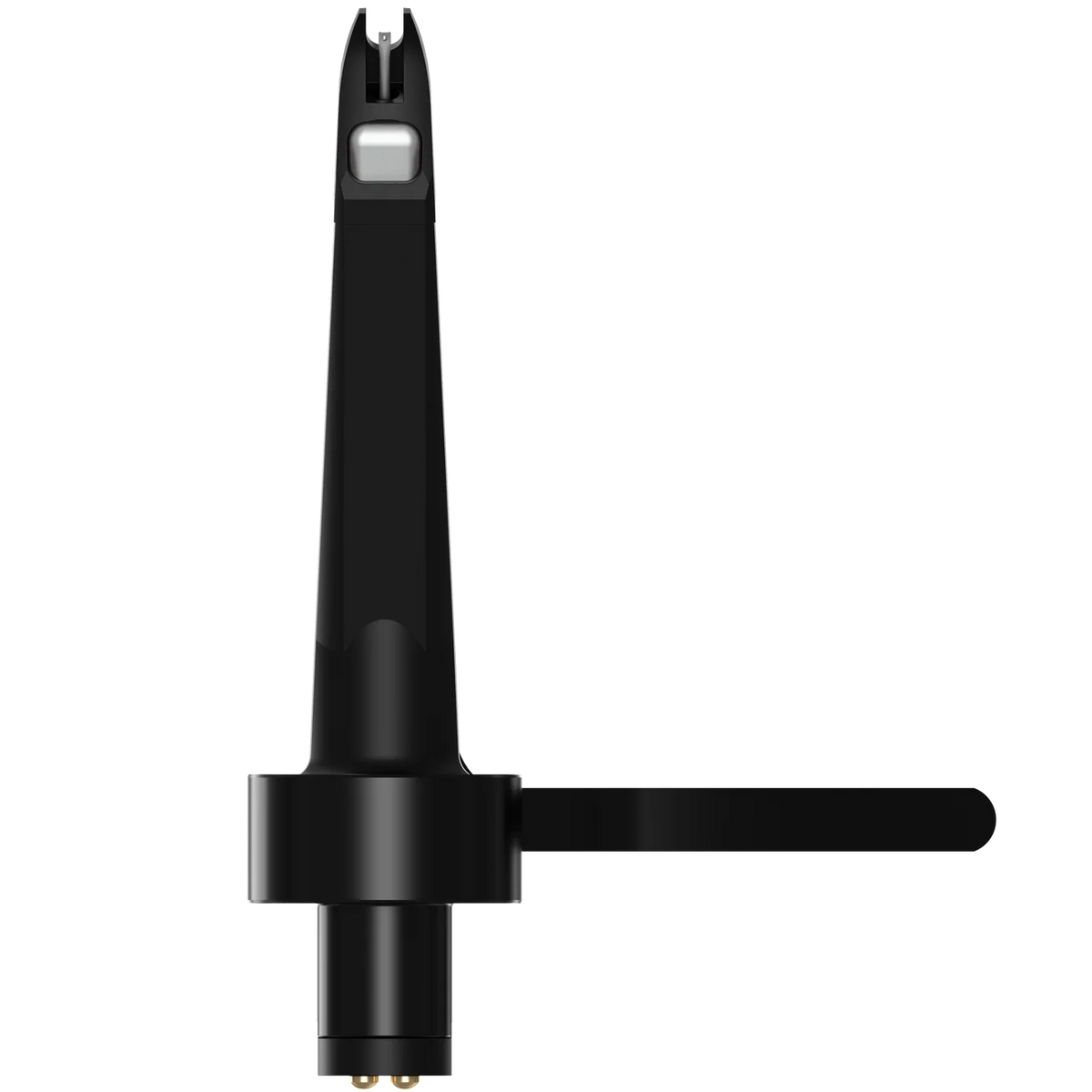 Ortofon Concorde 5S turntable cartridge with stylus, featuring a sleek black design and detailed bottom view.