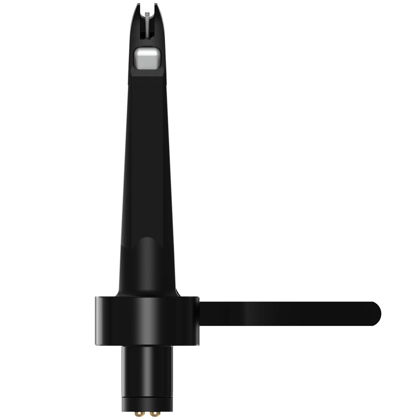Ortofon Concorde 5S turntable cartridge with stylus, featuring a sleek black design and detailed bottom view.