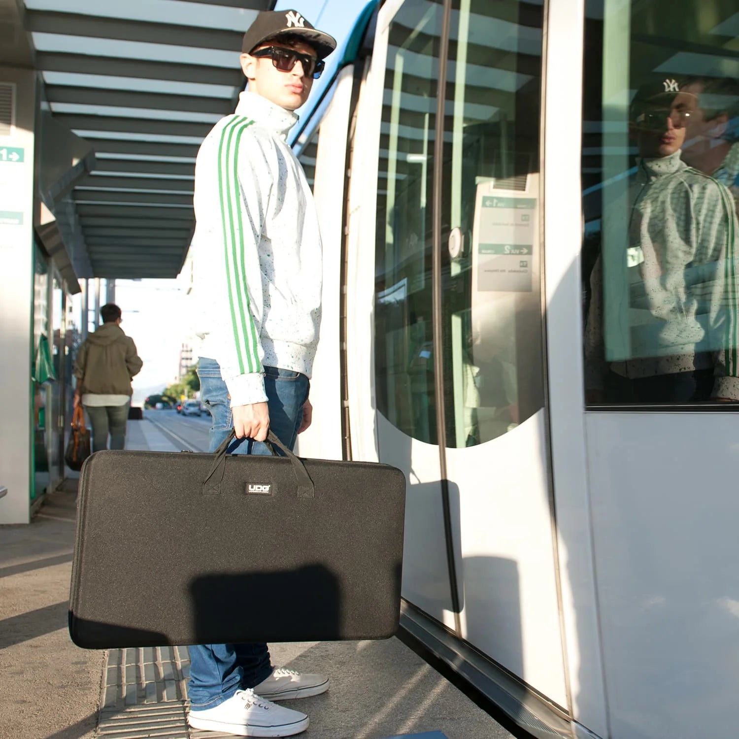 UDG Creator Extra Large Black DJ Hardcase, featuring a sturdy design and ample space for controllers and accessories.