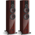 DALI Rubikore 6 passive floorstanding speakers with sleek black cabinets and stylish design, ideal for high-quality home audio setups.