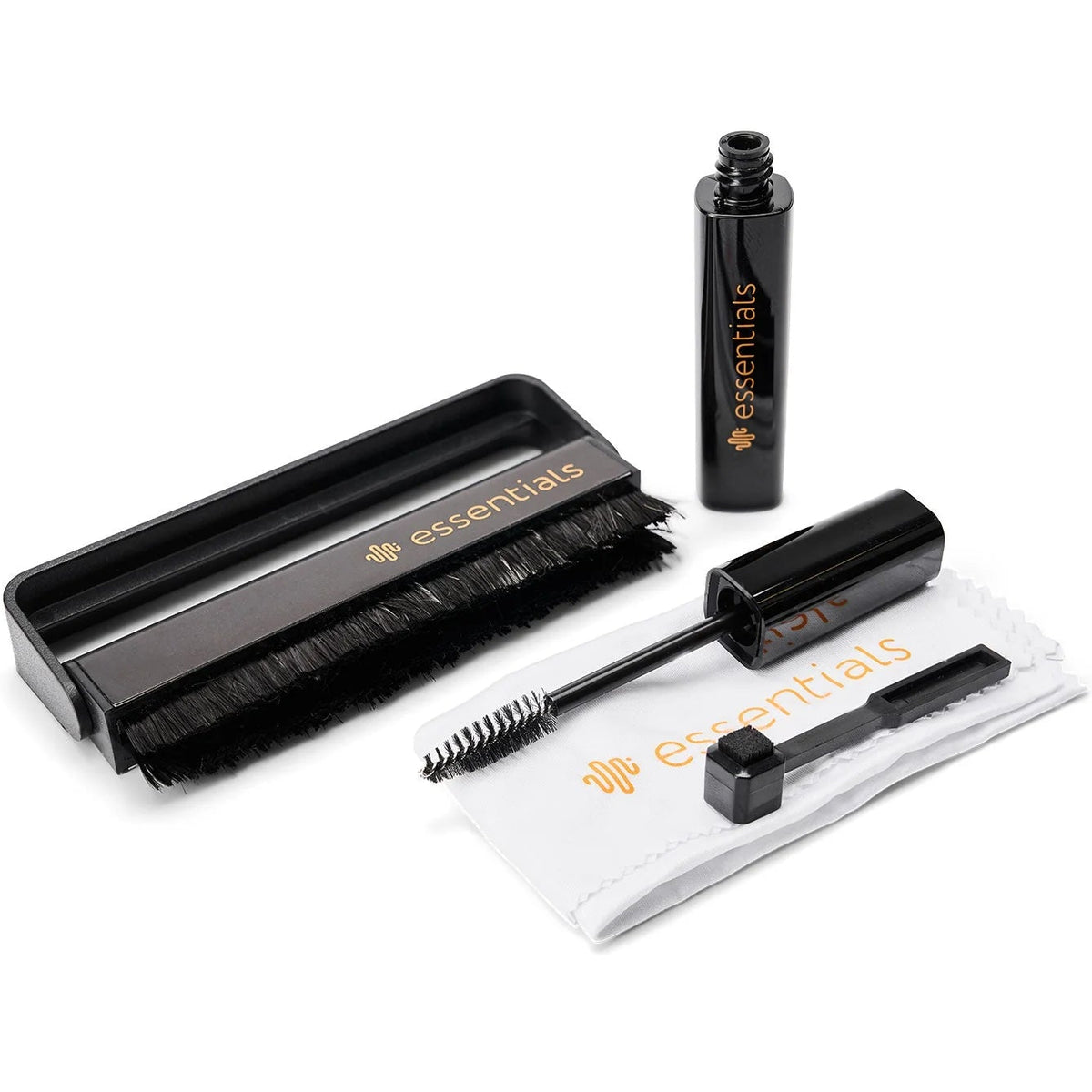 Essentials TT Vinyl Kit 10 record brushes and cleaning tools for maintaining and cleaning vinyl records.