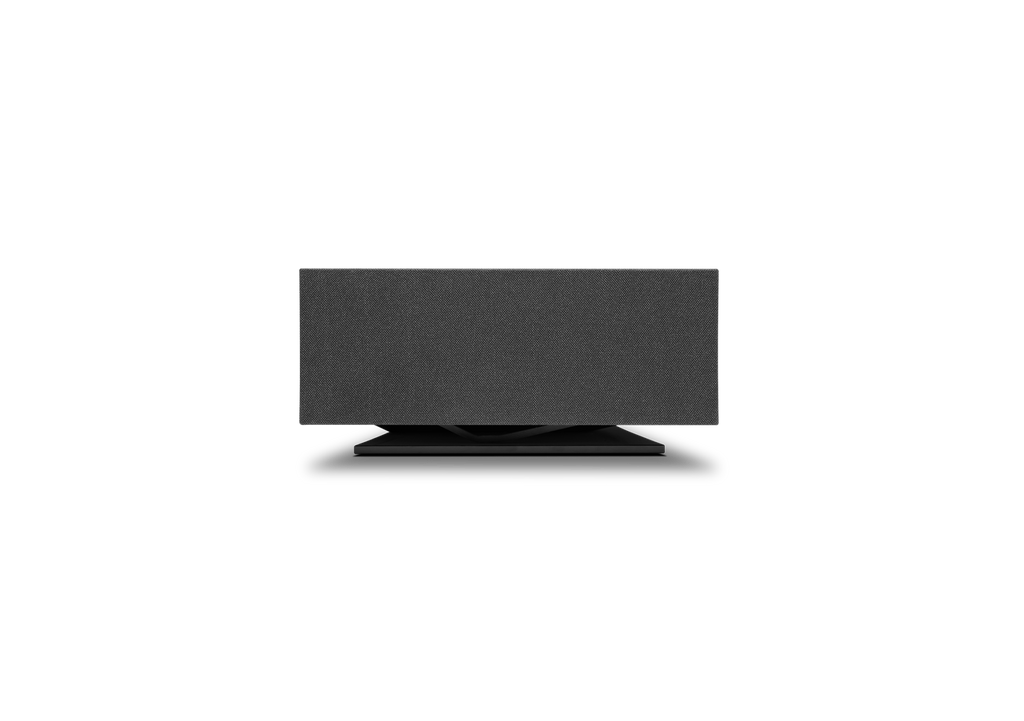 Cambridge Audio Evo One Midnight in matte black, side profile view.