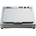 Pro-Ject Flatten it turntable isolation accessory with rubber pads for vibration reduction and stability on a flat surface.