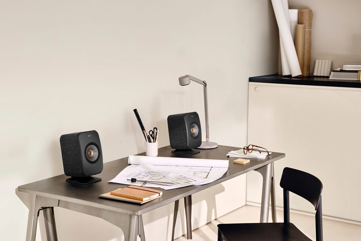 KEF P1 Desk Pad | Premium Mounts for LSX II & LSX II LT | Soundium