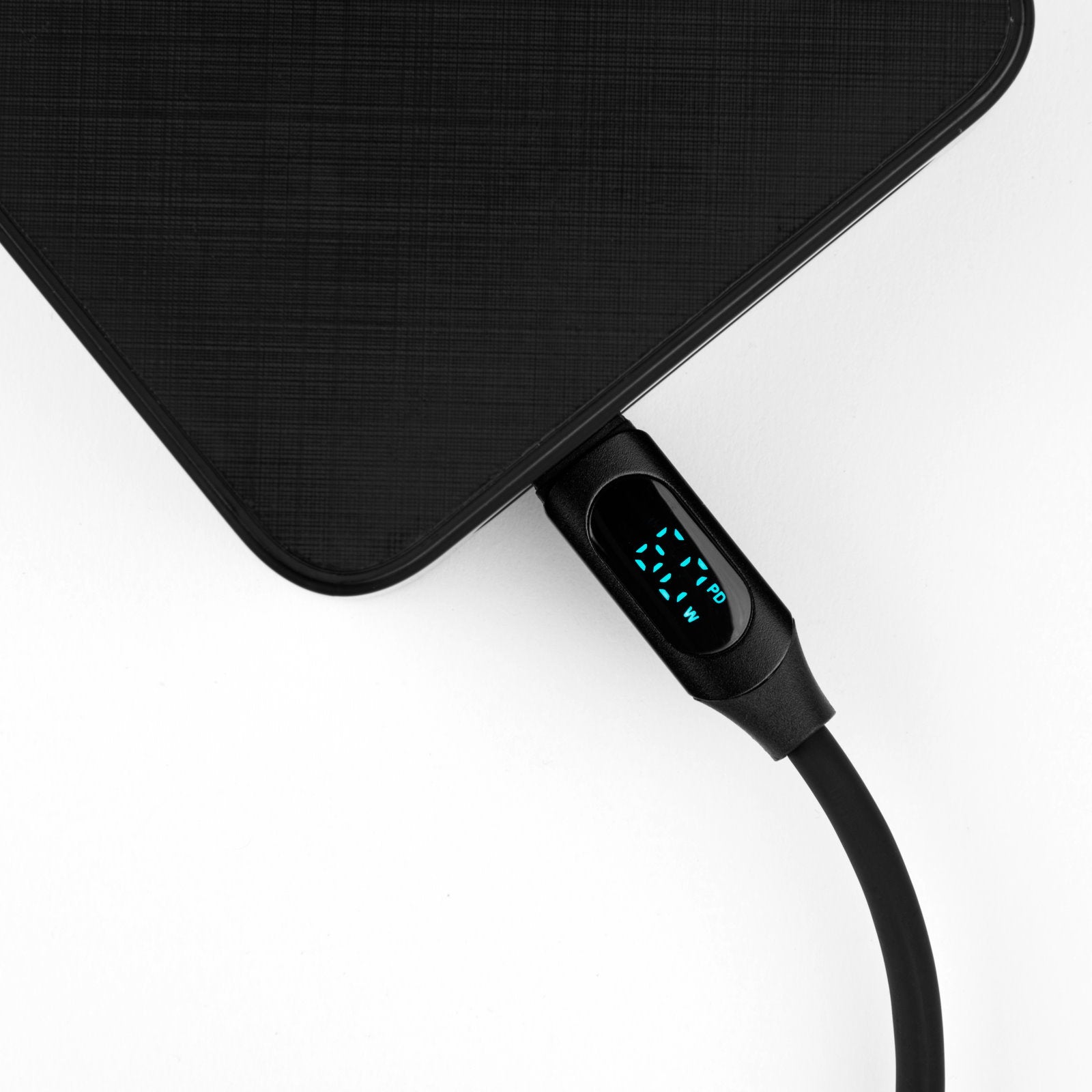 myVolts Step Up USB-A to USB-C PD Cable with LCD Power Meter