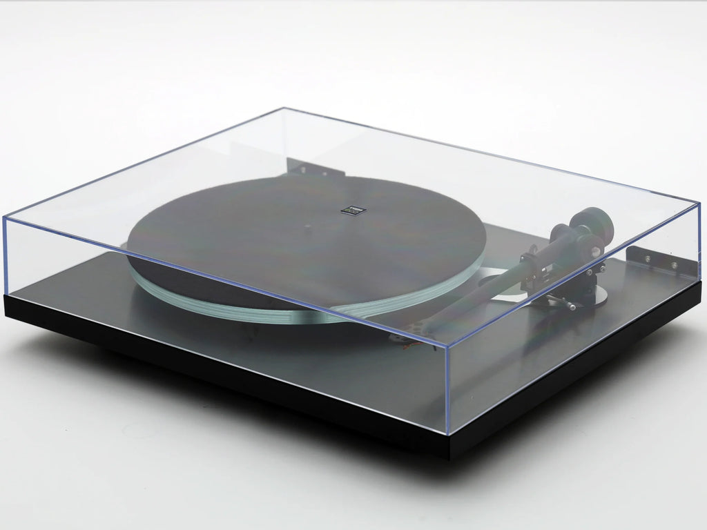 Rega Planar 3 Eco Special turntable with wooden plinth and tonearm, showcasing its sleek design and premium audio components.