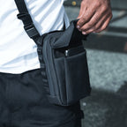 Wandrd X1 Cross Body video equipment bag with adjustable strap and padded compartments for camera gear and accessories.