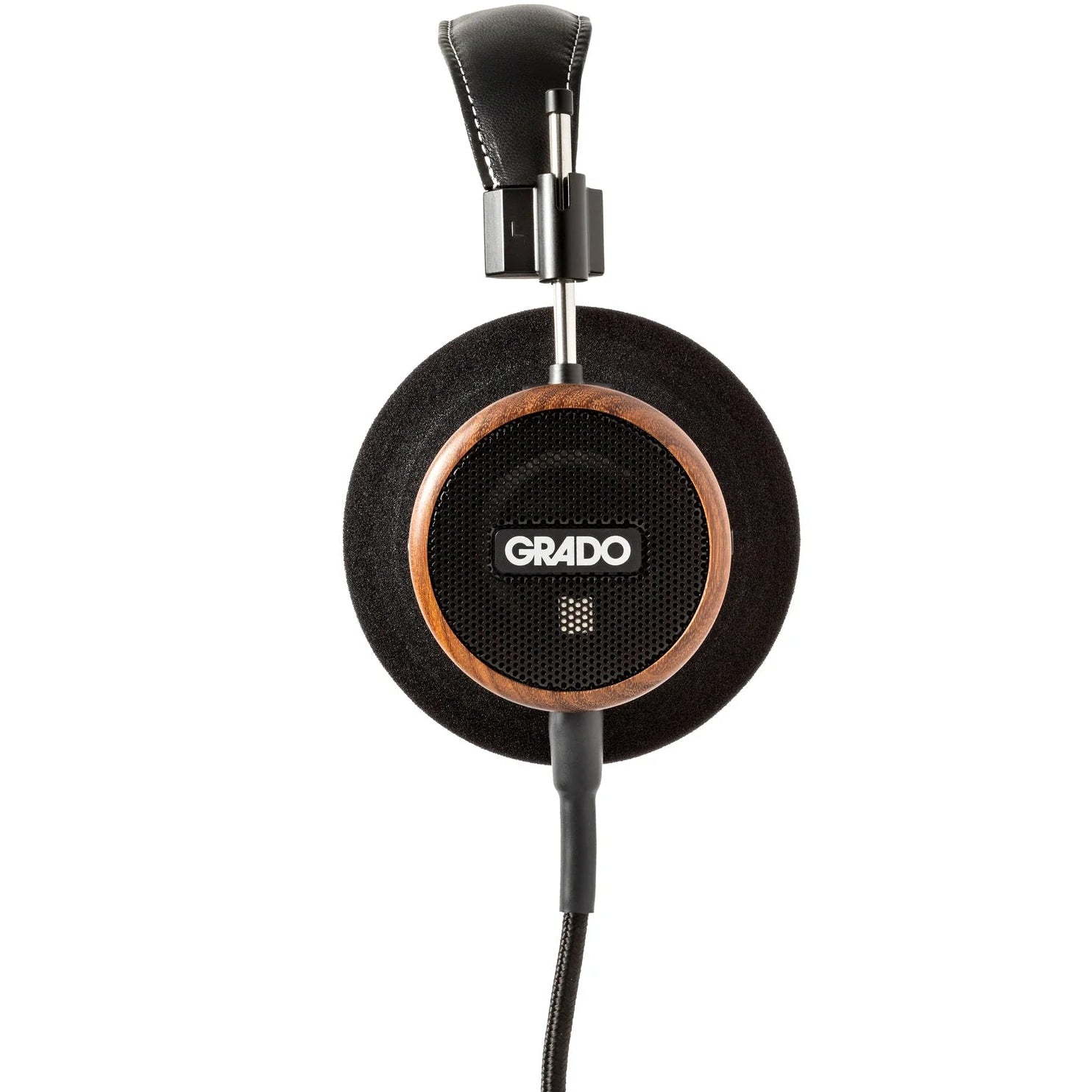 Wired Grado Signature S550 headphones with over-ear design and black finish, showcasing their premium audio quality.