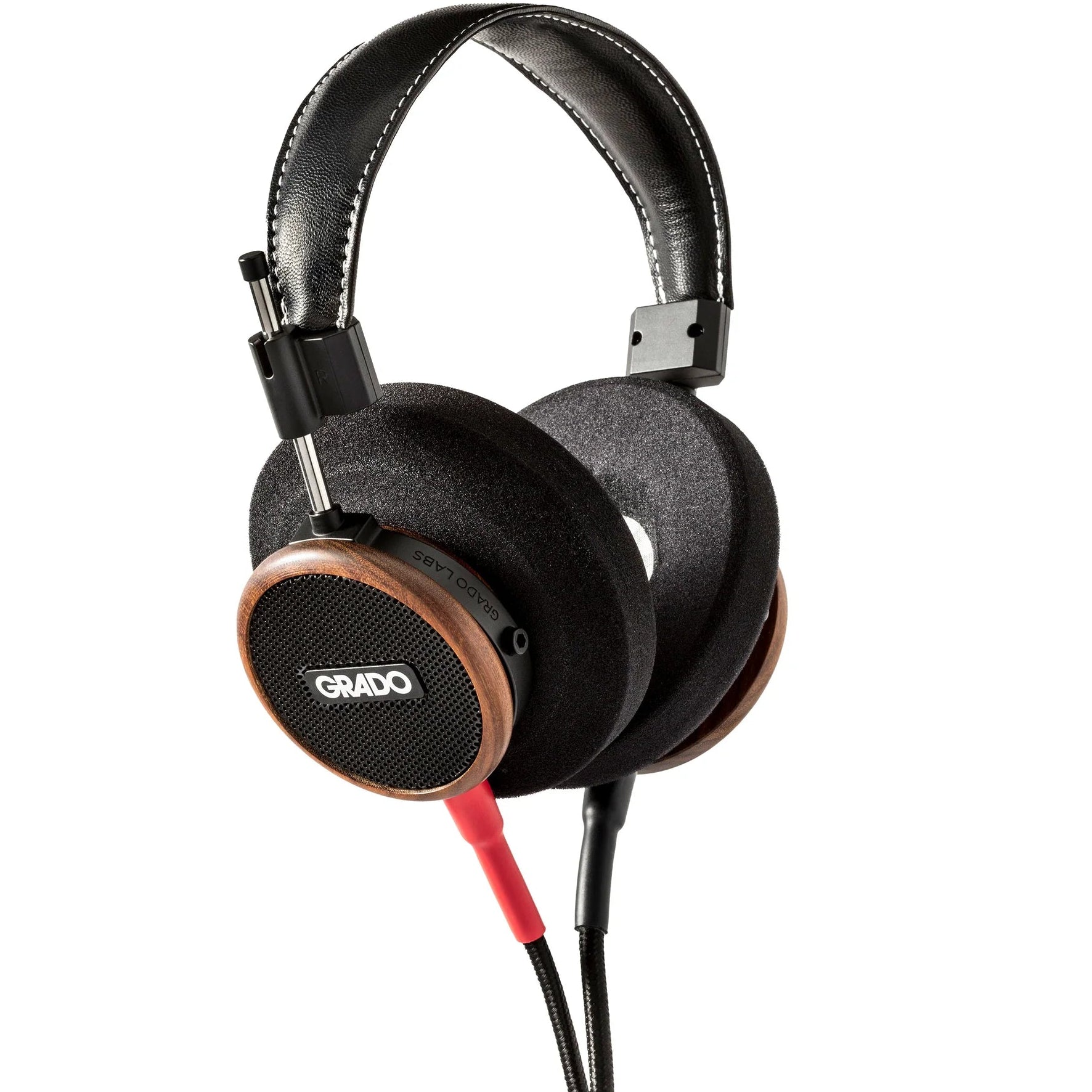 Wired Grado Signature S550 headphones with sleek design, over-ear style, and high-quality audio components.