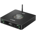 FiiO K13 R2R headphone amplifier and DAC with sleek black design and multiple connection ports for high-quality audio.