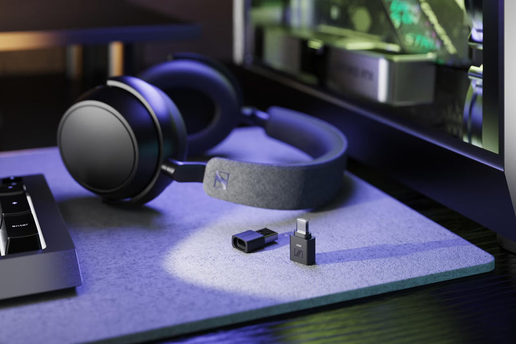 Sennheiser BTD 700 headphone replacement parts for Momentum 4 gaming headphones, close-up view of the component.