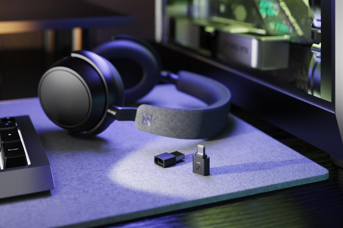 Sennheiser BTD 700 headphone replacement parts for Momentum 4 gaming headphones, close-up view of the component.