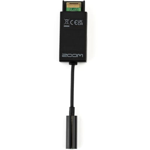 Zoom TCA-1TC-1 recorder accessory cable shown on a plain background, designed for connecting Zoom audio recorders.