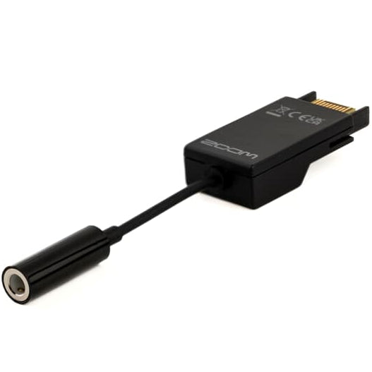 Zoom TCA-1 recorder accessory, a compact audio connector cable with a durable design for professional recording equipment.