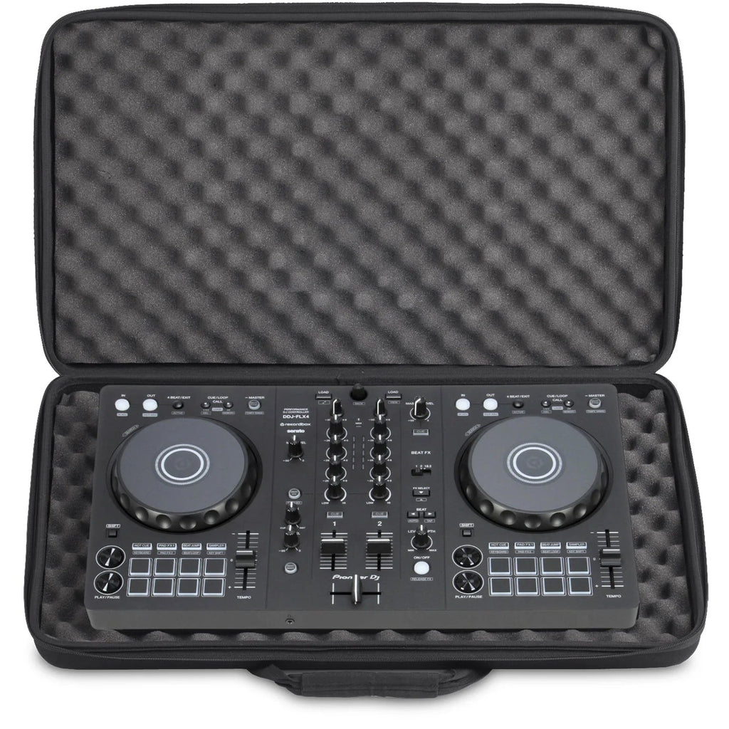 UDG Creator Large Black Hardcase for DJ controllers, featuring robust protection and a sleek design.