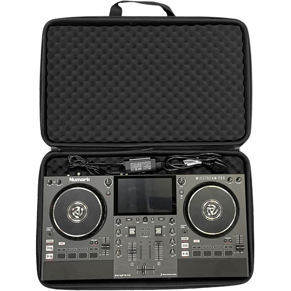 UDG Creator Large Black Hardcase for DJ controllers, featuring a sleek design and sturdy construction for protection.