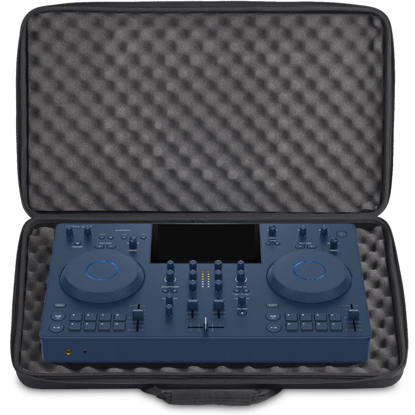 UDG Creator Large Black Hardcase for DJ controllers, featuring durable protection and a sleek design.
