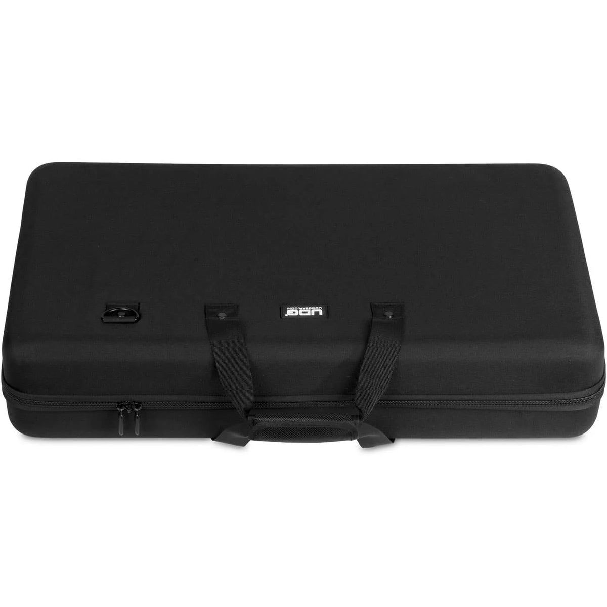 UDG Creator Pioneer XDJ-RX3 DJ hardcase in black, sturdy protective case for Pioneer XDJ-RX3 DJ controller, front view.