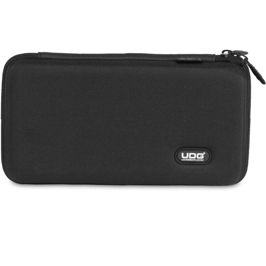 UDG Creator Cartridge Hardcase in black, durable protective case for DJ equipment accessories, branded UDG for secure storage.