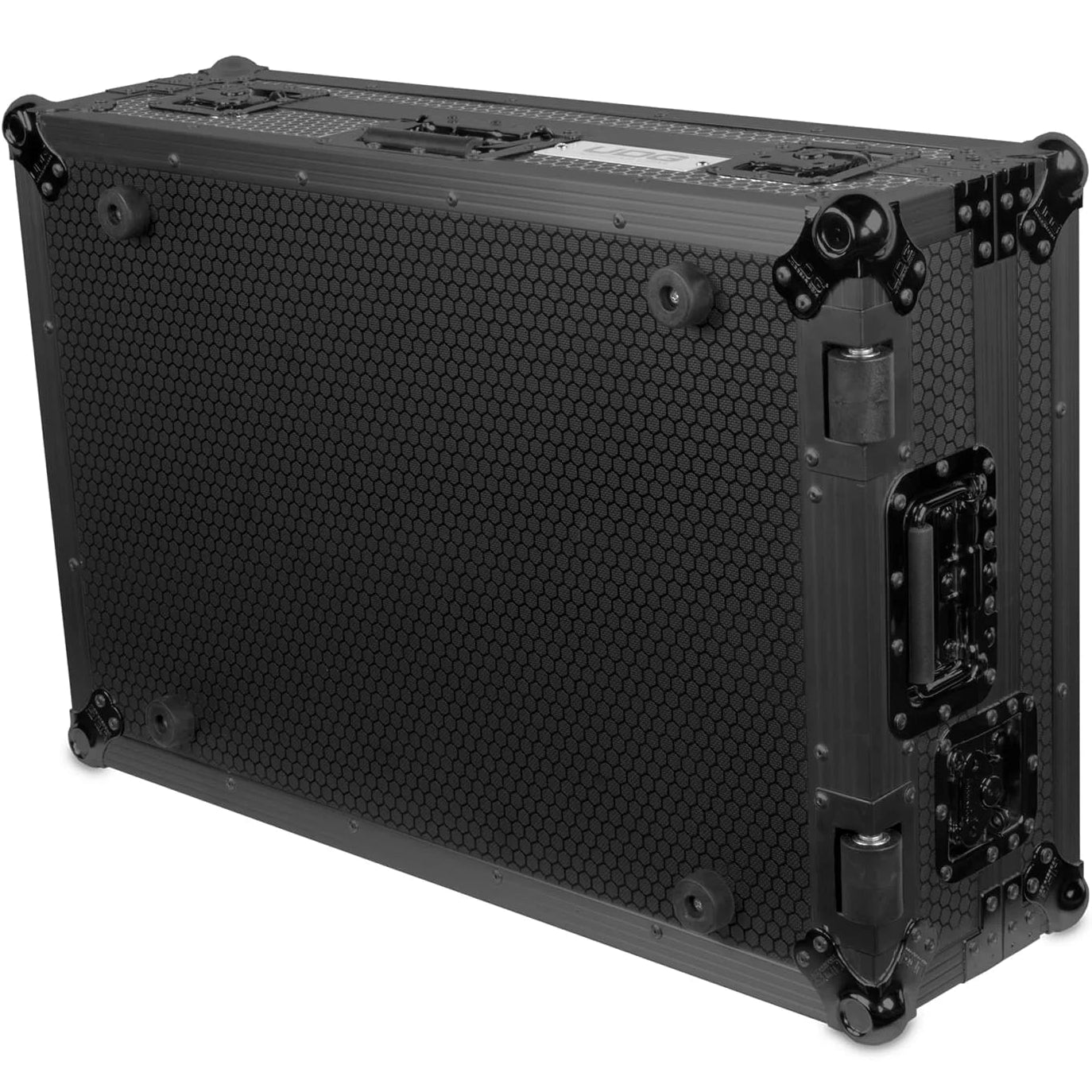 UDG Ultimate Flight Case for Pioneer DDJ-FLX10 DJ controller in black, durable protective case with handle and secure latches.