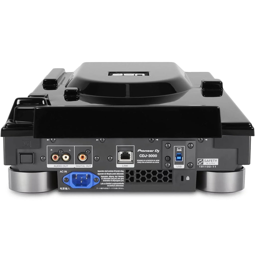UDG Ultimate Pioneer DJ CDJ-3000 equipment cover in black, designed to protect DJ gear during transport and storage.