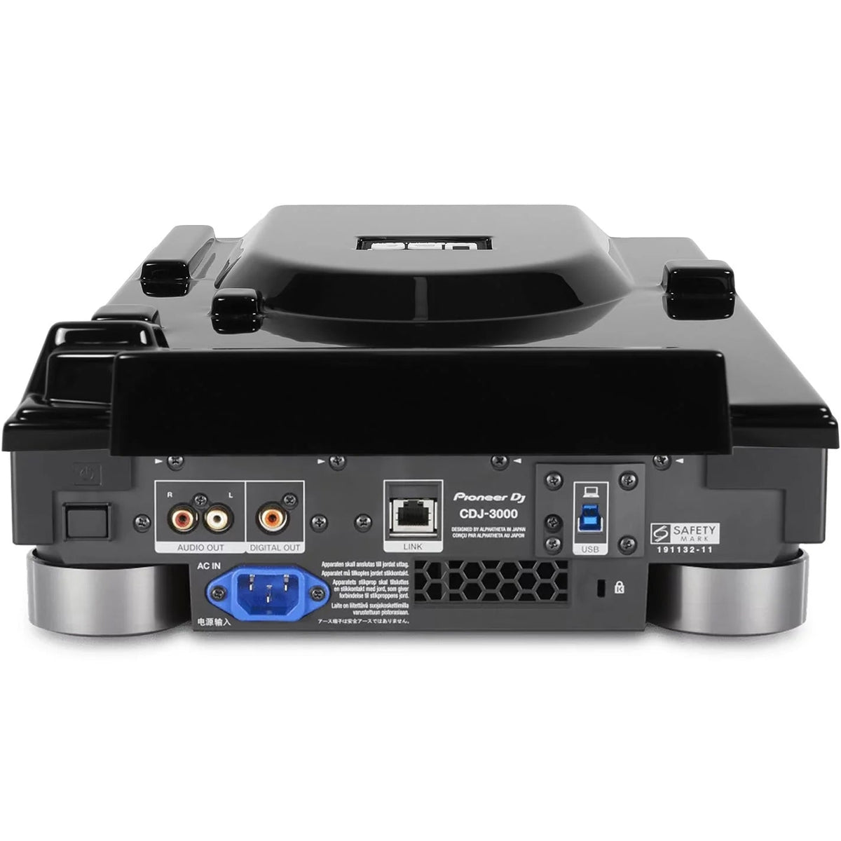 UDG Ultimate Pioneer DJ CDJ-3000 equipment cover in black, designed to protect DJ gear during transport and storage.
